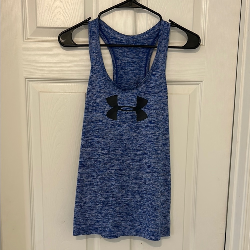 Under Armour Blue Racerback Tank Top Relaxed Fit MUST BUNDLE